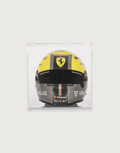 Ferrari Carlos Sainz Giallo Modena Special Edition mini helmet in 1:2 scale Yellow F0651f