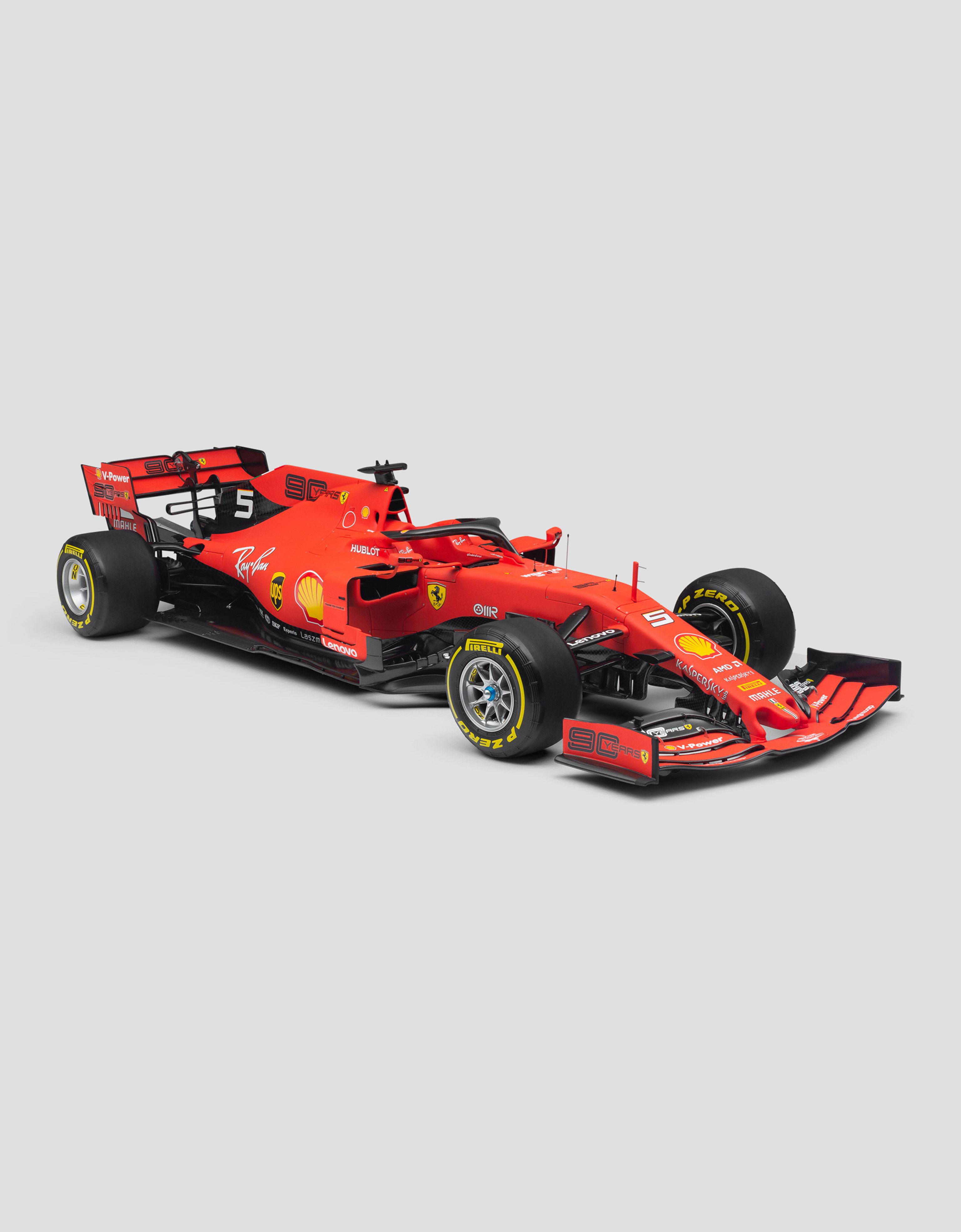 Ferrari Modellauto Ferrari SF90 Vettel im Maßstab 1:8 Rot L7981f