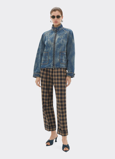 Cazadora vaquera cosida y lavada Ferrari Cazadora vaquera cosida y lavada Denim 22503f