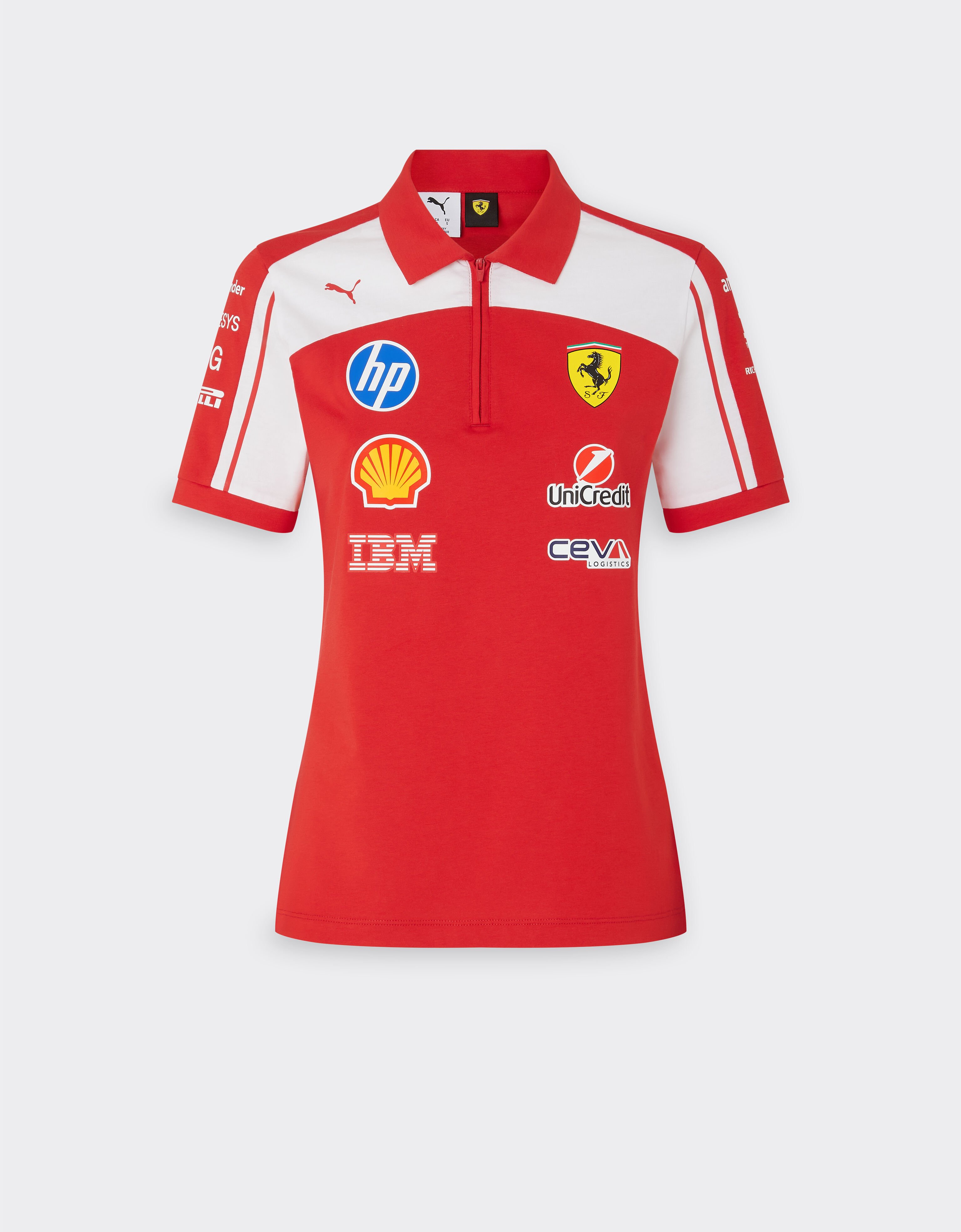 Ferrari 2026 Puma for Scuderia Ferrari HP Replica Polo Shirt Red LA0HFf