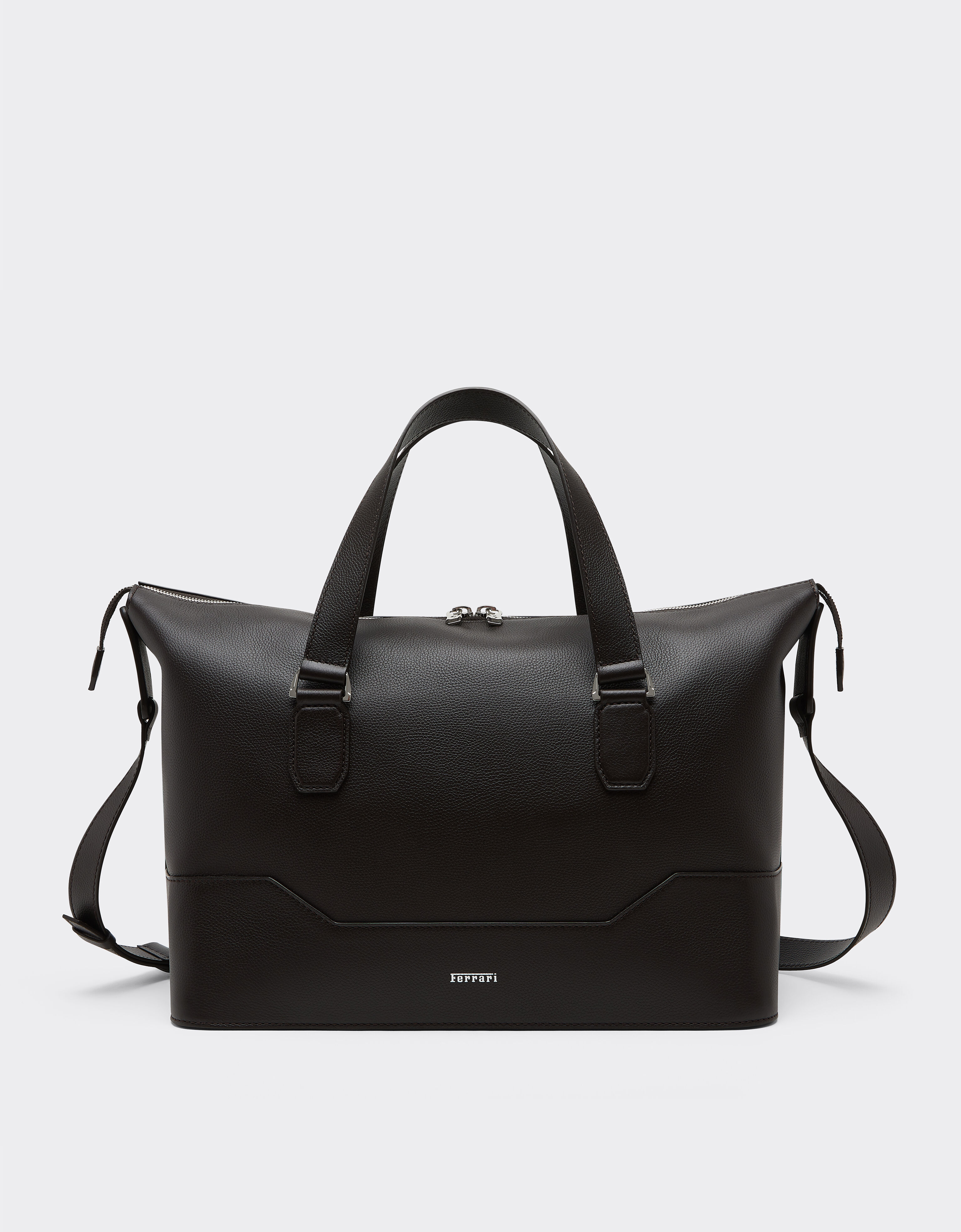 Garnet leather duffle bag Ferrari Garnet leather duffle bag Marrone Scuro 50581f