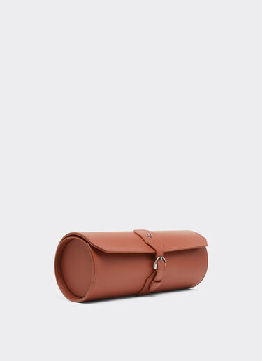 Ferrari Estuche de viaje para relojes de piel Cuoio CPNPC0008YL00014f