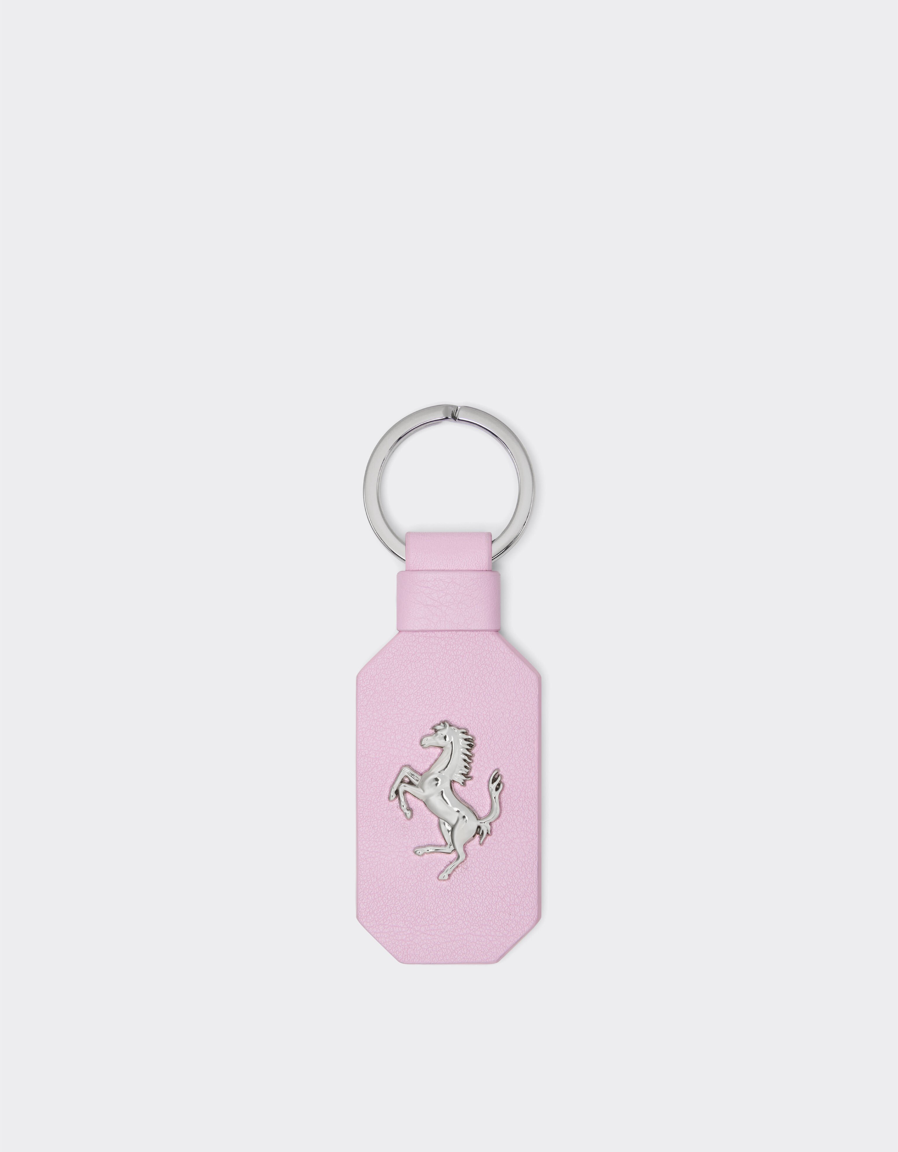 Ferrari Llavero de cuero con caballo rampante Glicina 49222f