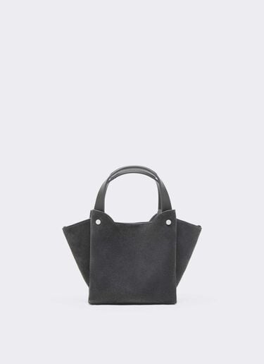 Bolso tote mini de ante Ferrari Bolso tote mini de ante Grigio Titano CBWTO0018YL00046f