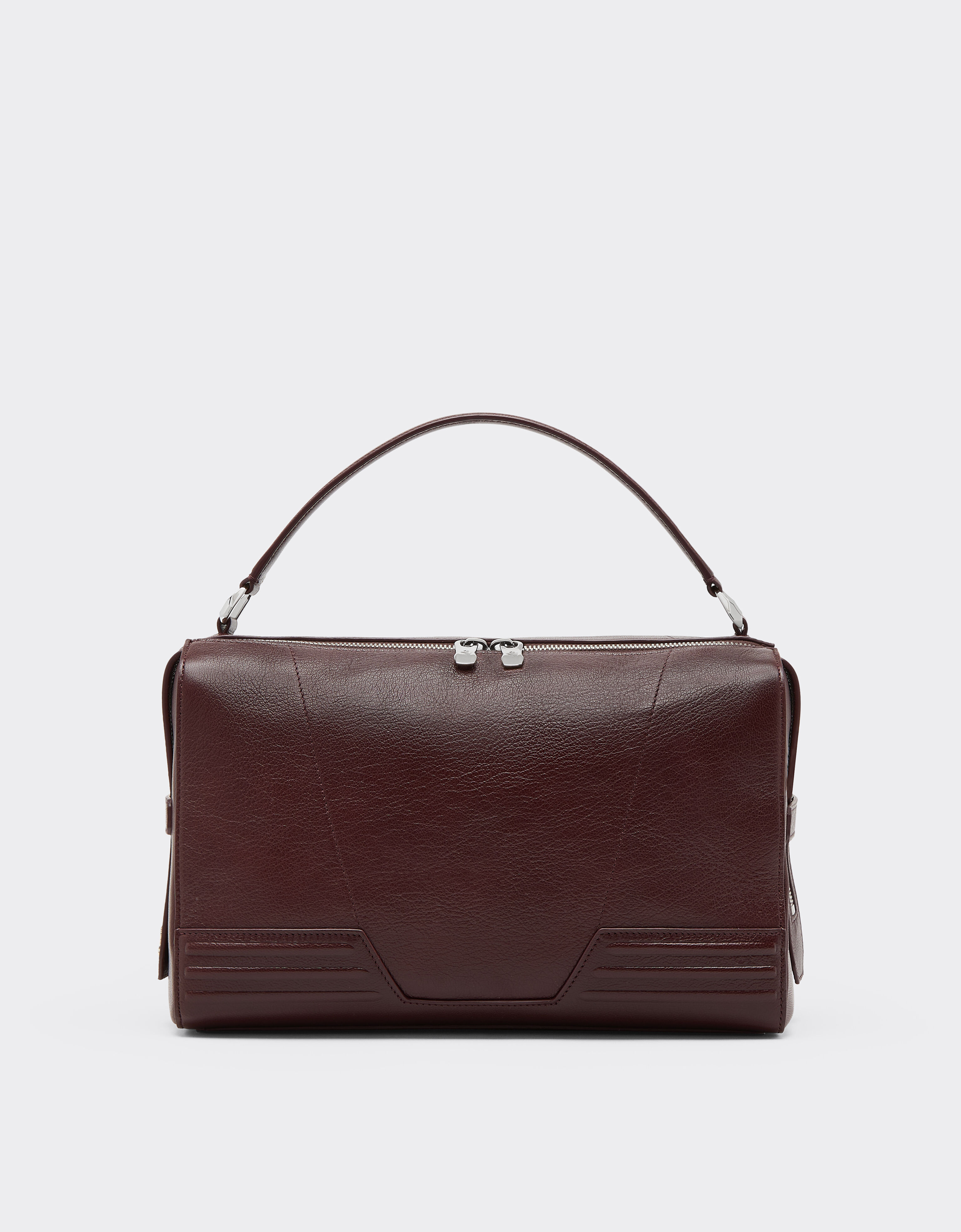 Bolso Ferrari GT Soft de piel granata Ferrari Bolso Ferrari GT Soft de piel granata Red brown CBWSB0002YL00071f