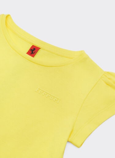 Abito in jersey con logo Ferrari Ferrari Abito in jersey con logo Ferrari Giallo Modena 22323fK