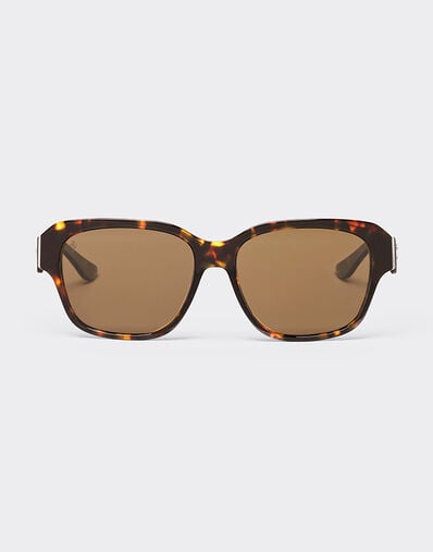 Ferrari Ferrari sunglasses in tortoiseshell yellow acetate with polarised brown lenses Yellow LA02Vf