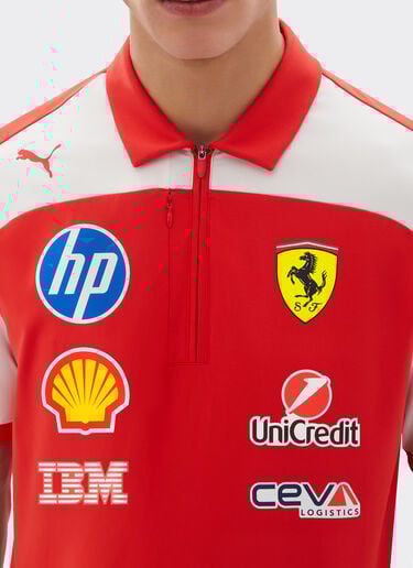 Ferrari Replica Drivers Authentic 2026 Polo Shirt Puma for Scuderia Ferrari HP Gift box Red LA0JBf