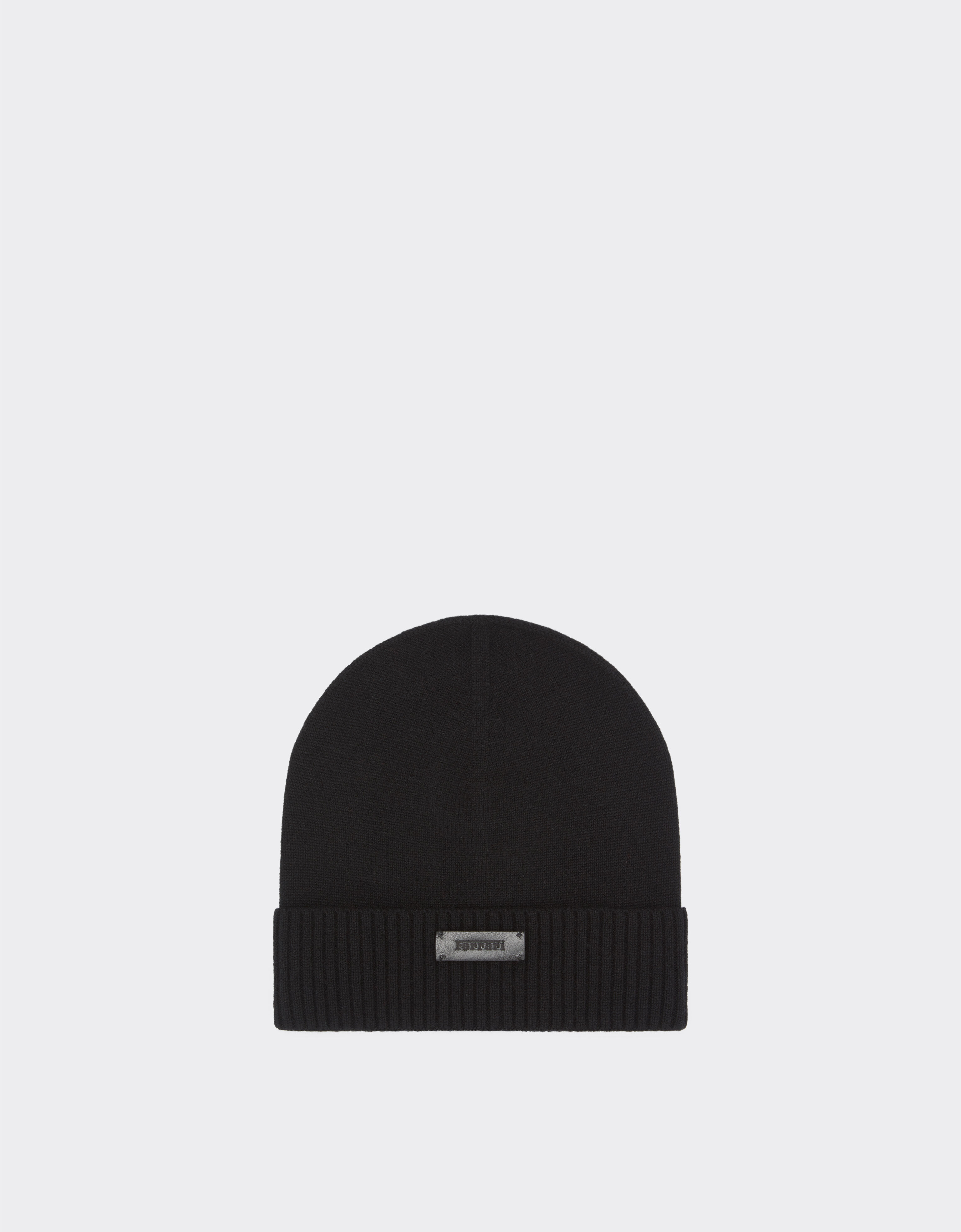 Ferrari Bonnet en cachemire Noir 21733f