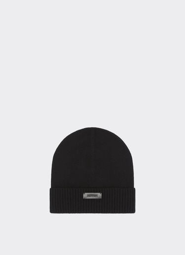 Wool and cashmere beanie Ferrari Wool and cashmere beanie Black 21733f