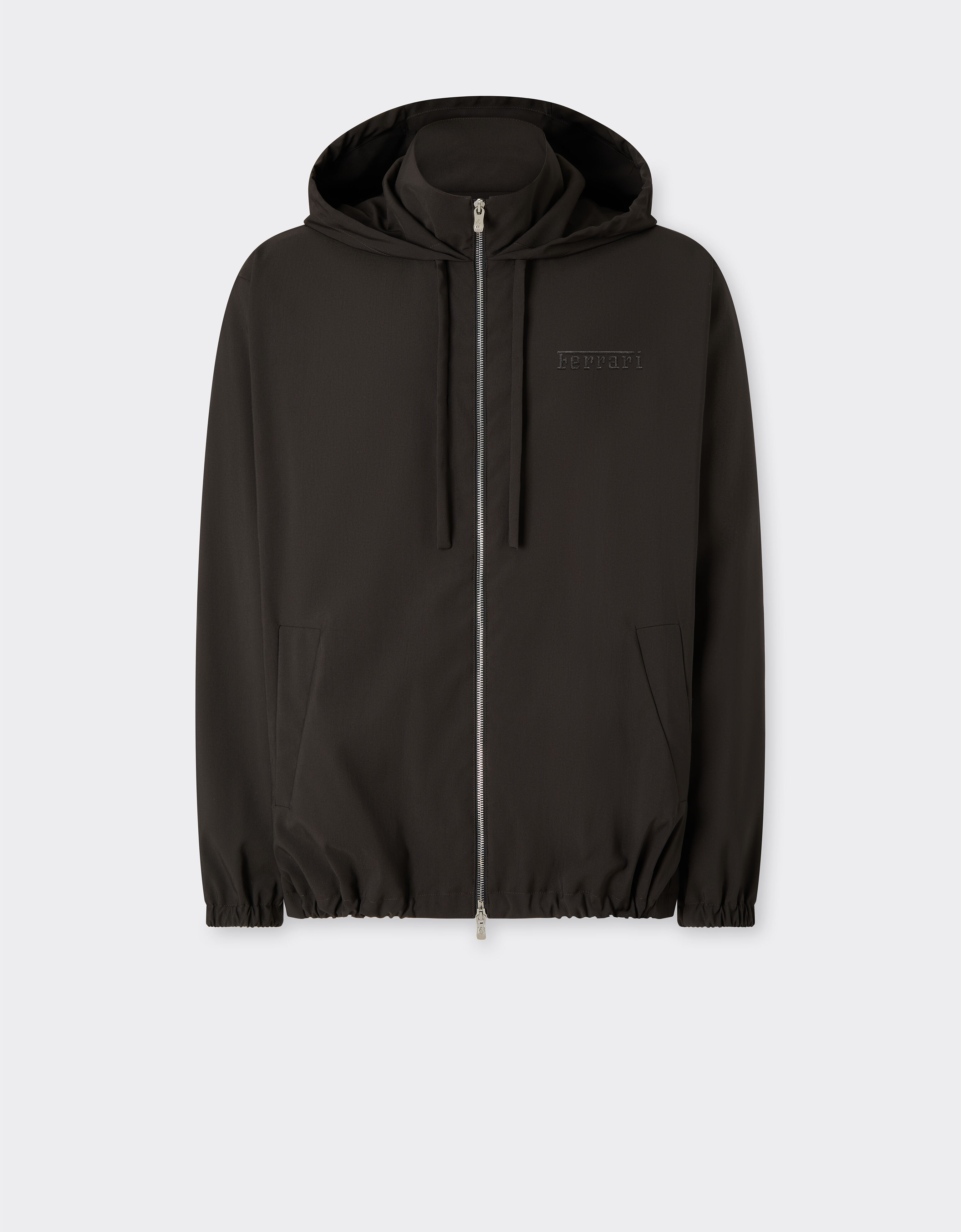 Ferrari Q-Cycle® cool wool windbreaker Dark brown 50782f