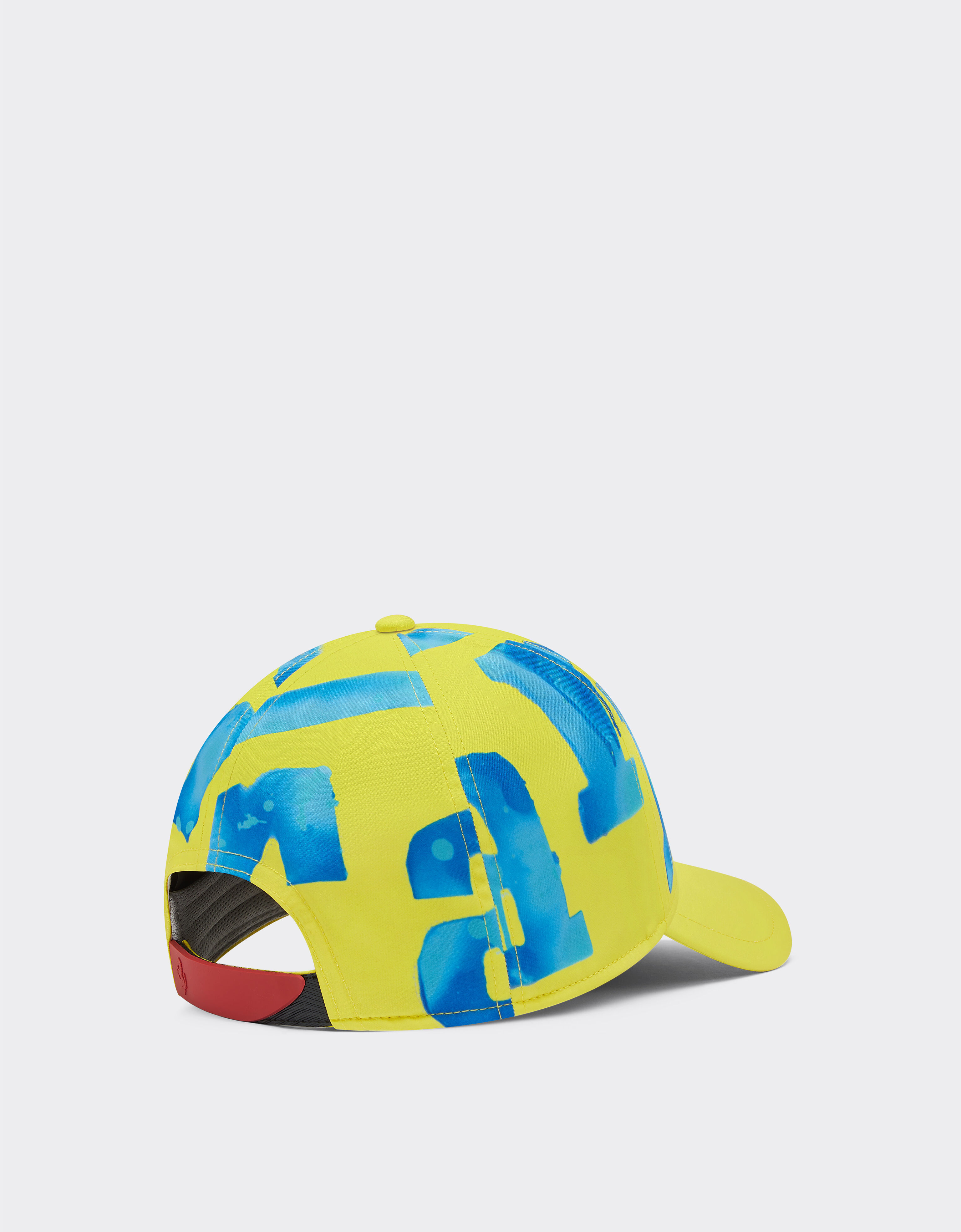 Ferrari Children’s baseball hat with Ferrari Graffiti print Giallo Modena 20553fK