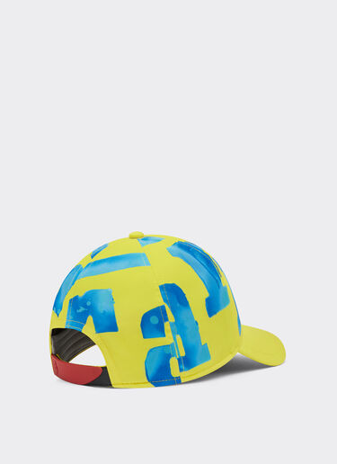 Ferrari Children’s baseball hat with Ferrari Graffiti print Giallo Modena 20553fK
