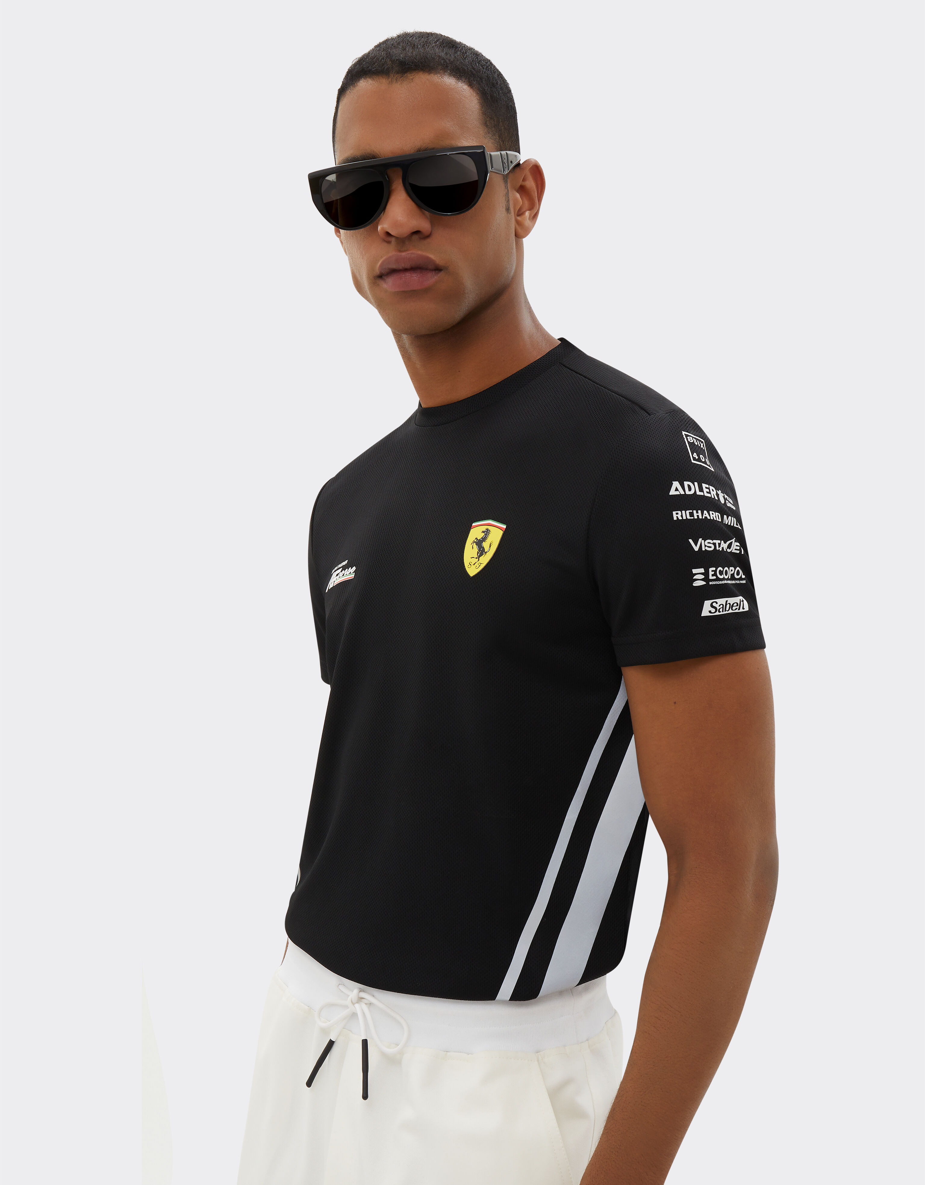 Ferrari Ferrari Hypercar safety T-shirt - Le Mans 2024 Special Edition Black F1312f