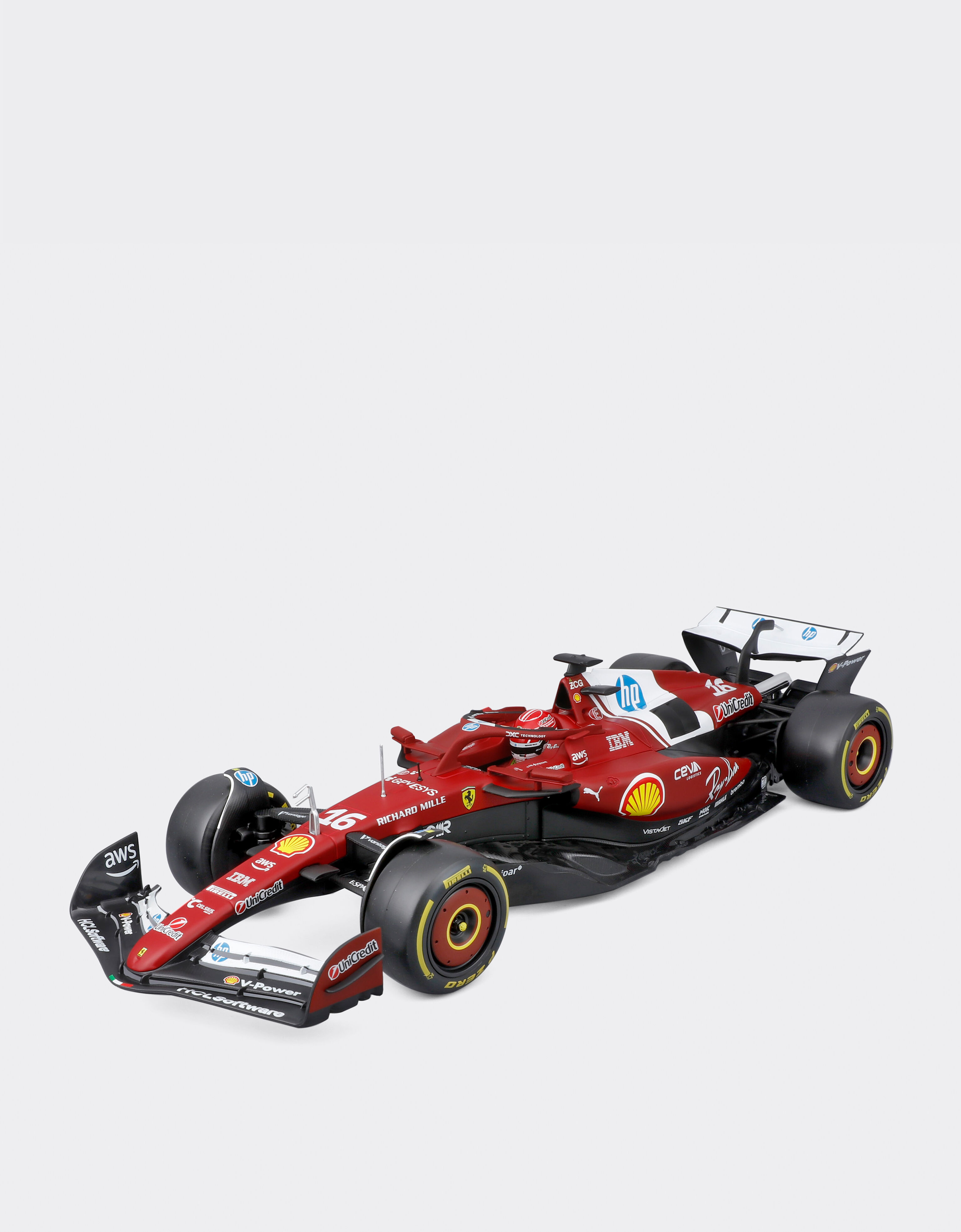 Ferrari SF-25 Leclerc Model Car, 1:18 Scale