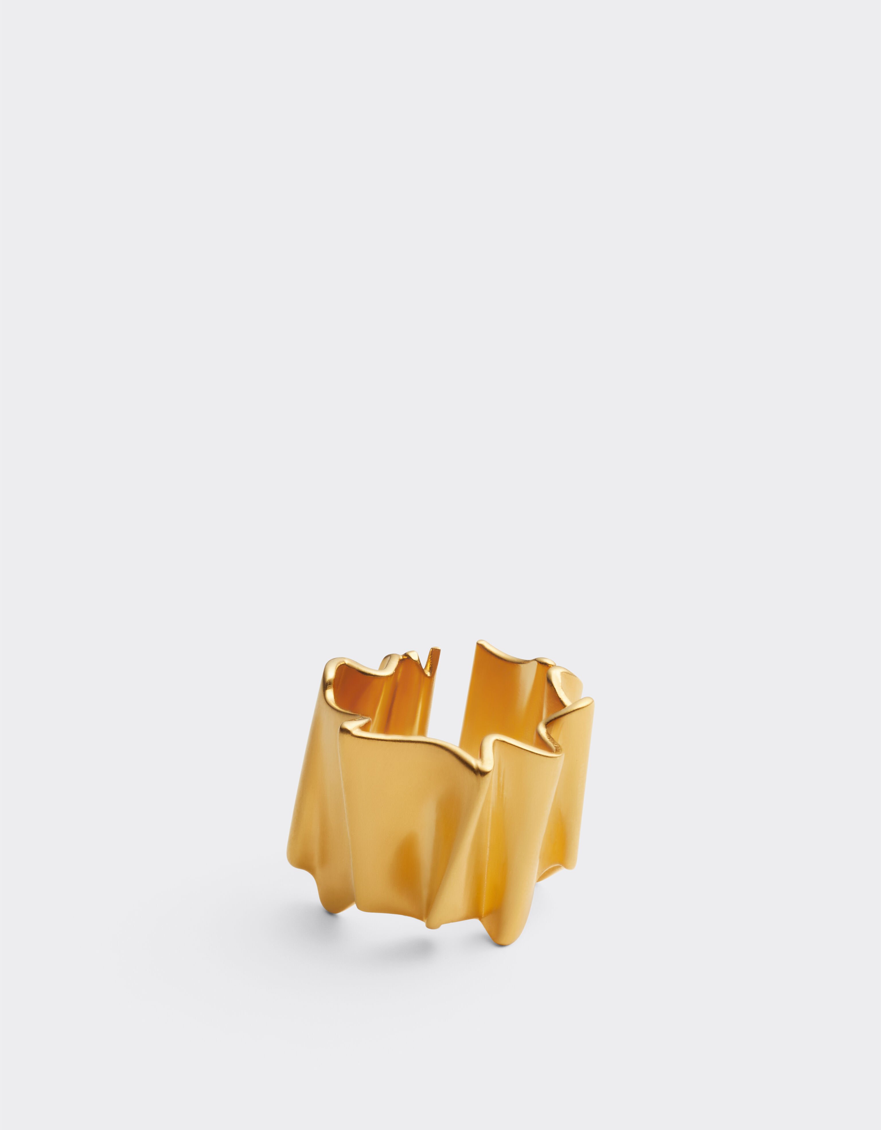Ferrari Brass ring with satin gold finish None 22073f