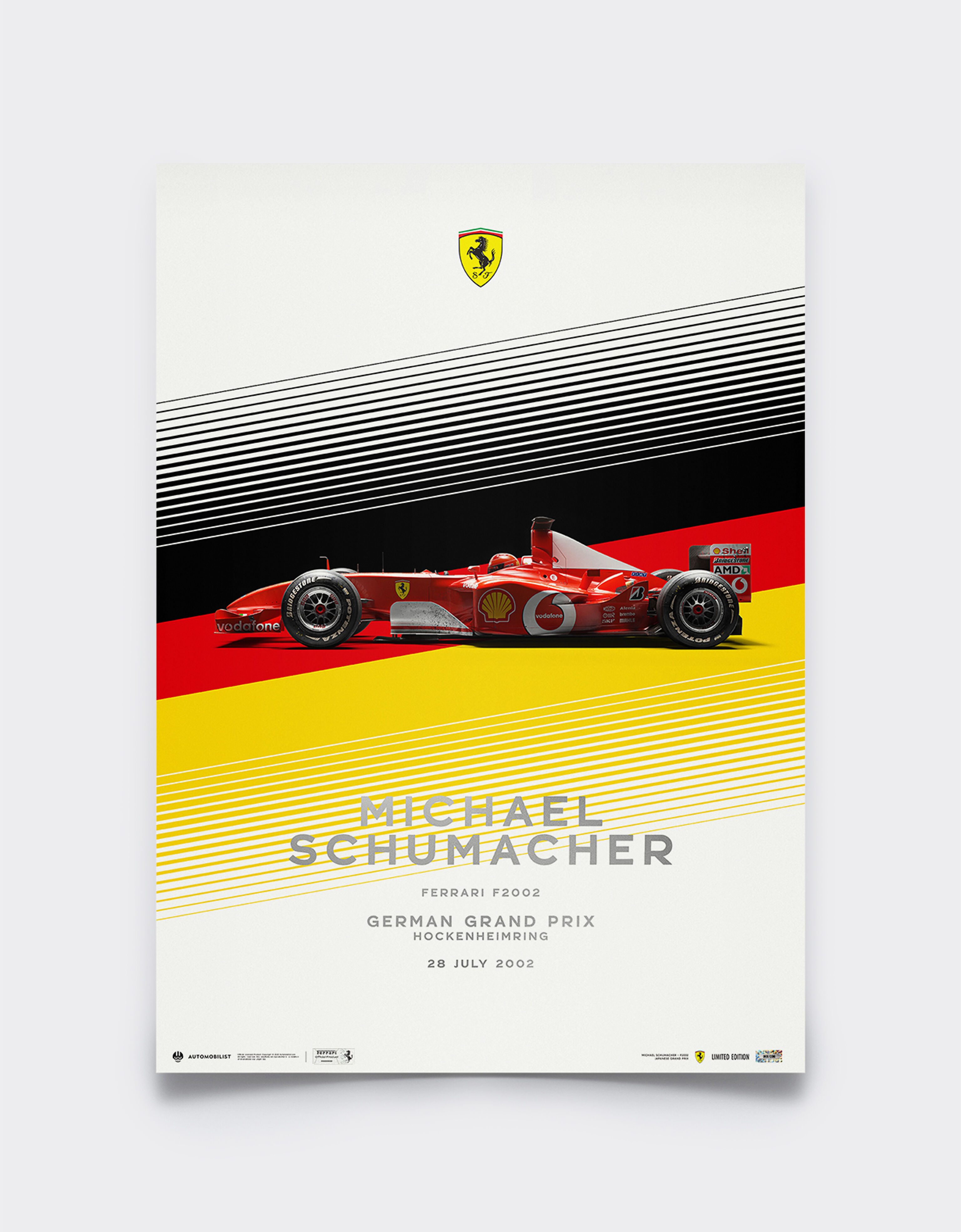 フェラーリ Formula 1公式ポスター | Ferrari Store®