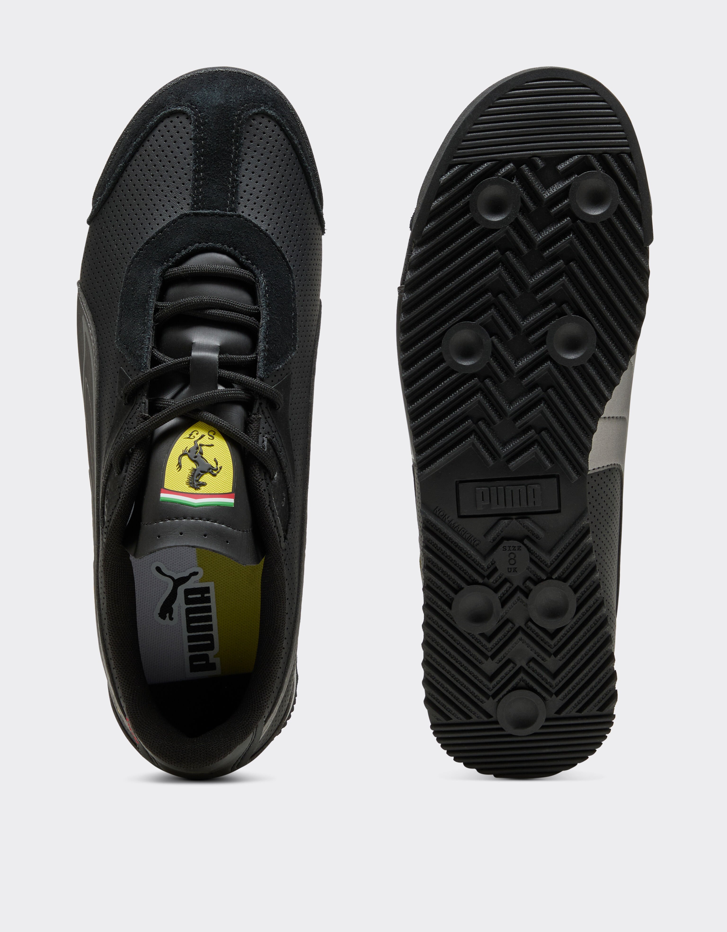 Ferrari Puma Sneaker for Scuderia Ferrari Roma Stradale Black LA0B6f