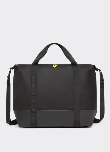  Weekender bag in technical fabric Nero SBNWE0003HMM0033f