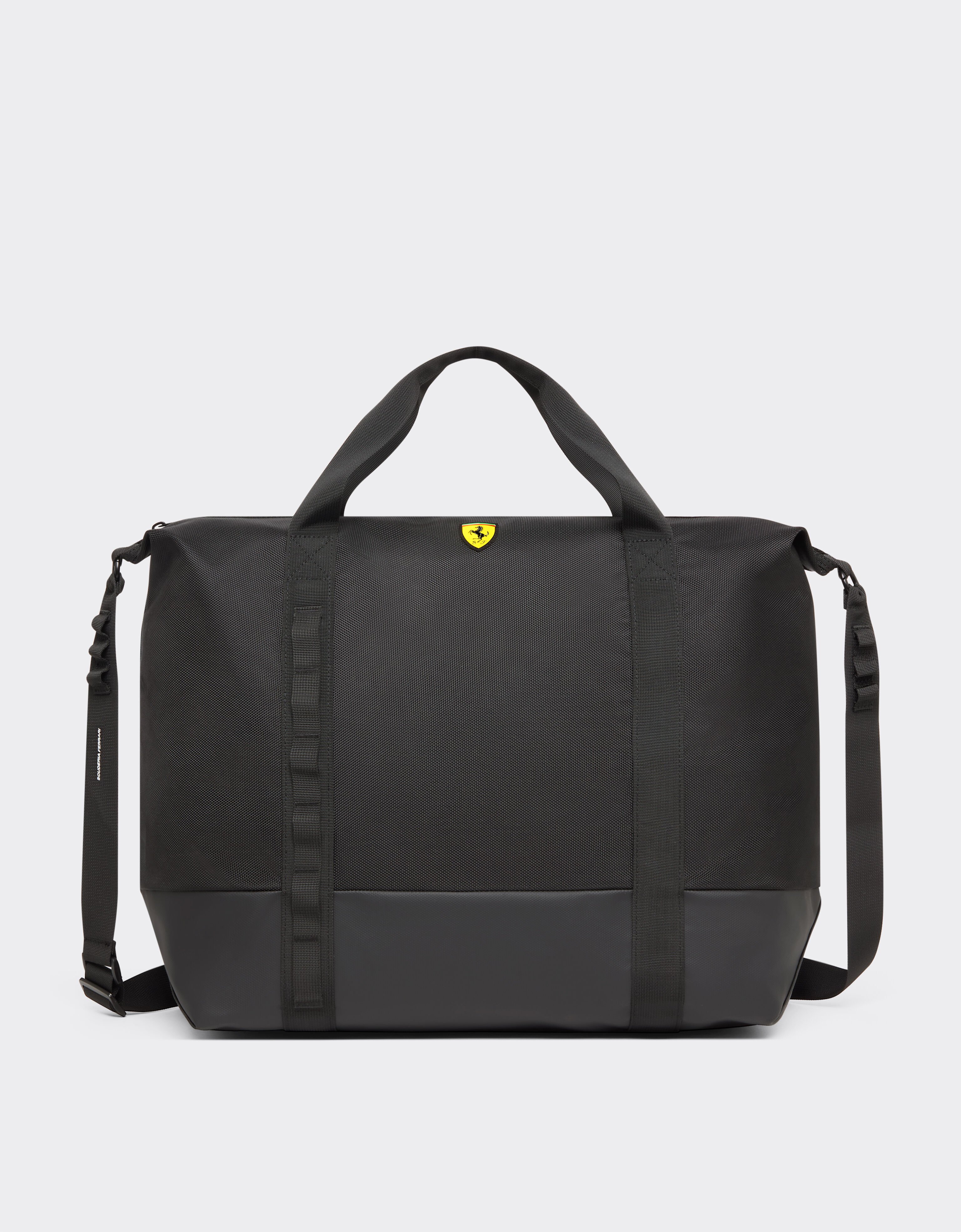  Weekender bag in technical fabric Nero SBNWE0003HMM0033f