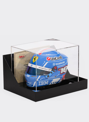 Ferrari Charles Leclerc Miami 2025 Special Edition mini helmet in 1:2 scale MULTICOLOUR LA07Sf