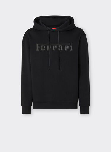 Ferrari 印有法拉利徽标的水蓝色运动衫 黑色 47819f