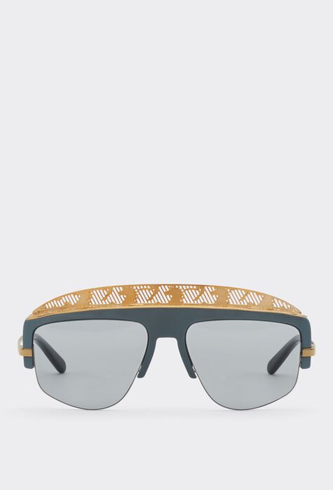 Ferrari Ferrari sunglasses with light blue lens Silver F1247f