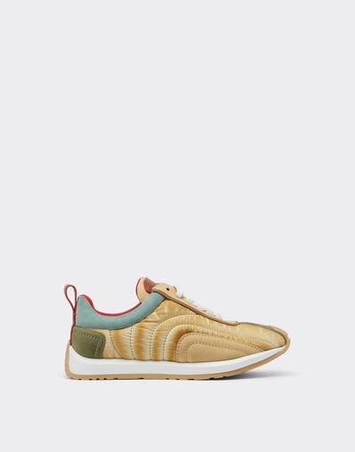 スエード&ナッパ&ナイロン スニーカー Ferrari スエード&ナッパ&ナイロン スニーカー Granite Green 50763f