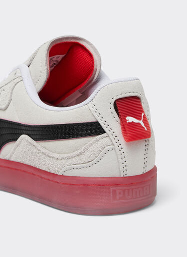 Ferrari Sneaker Puma für Scuderia Ferrari Suede Topo Trip Optisch Weiß F1452f