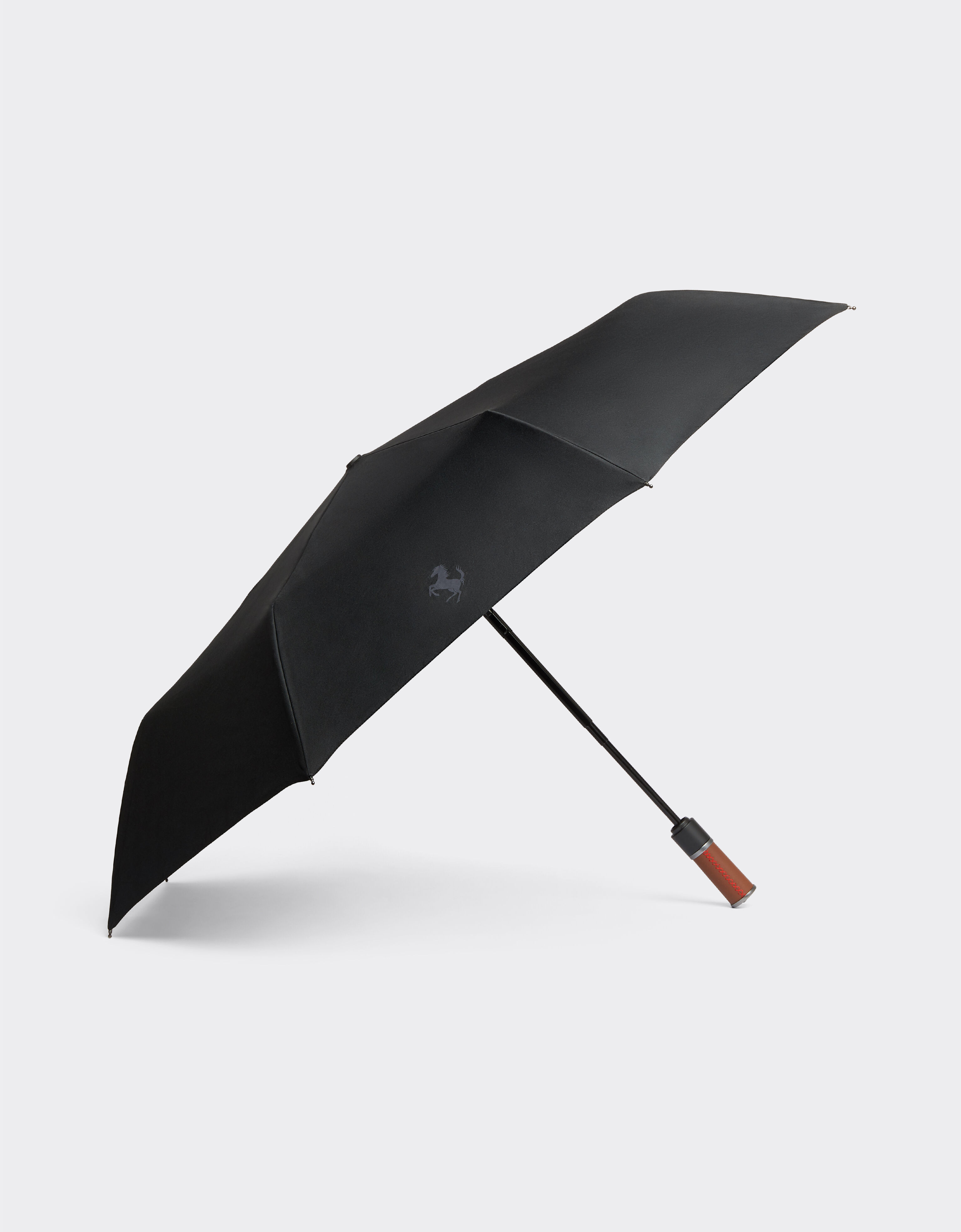 Ferrari Automatic umbrella with Cavallino Pixel motif Black 20381f