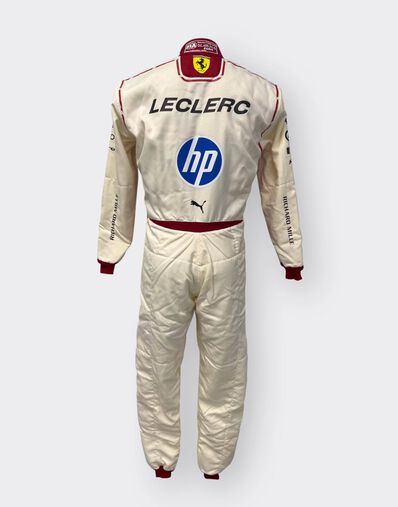 Ferrari Leclerc Replica Racing Suit for the 2026 Monaco Grand Prix Bianco LW0JU1082EXT0001f