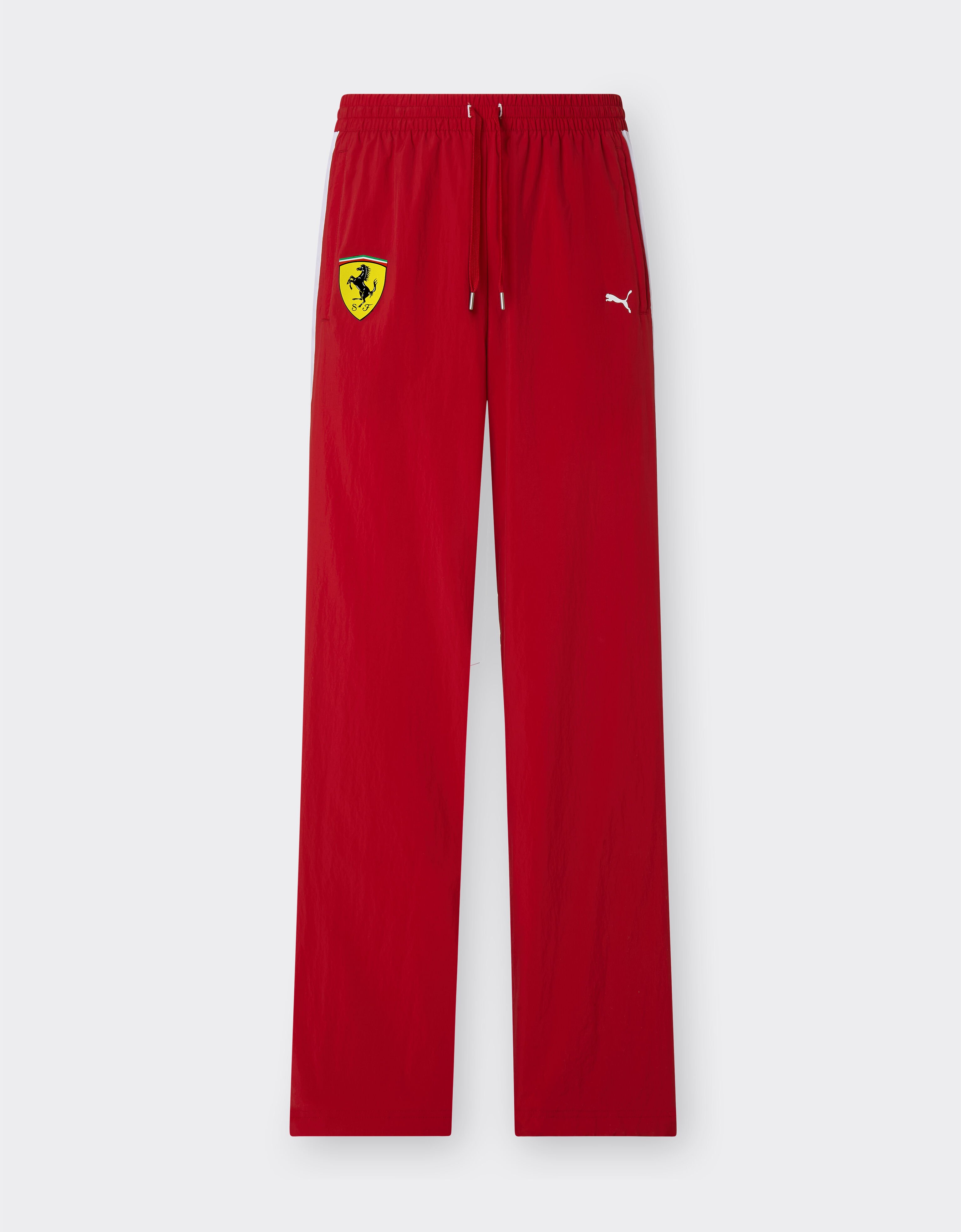 Ferrari Puma for Scuderia Ferrari HP 2025 T7 drivers trousers Red LA042f