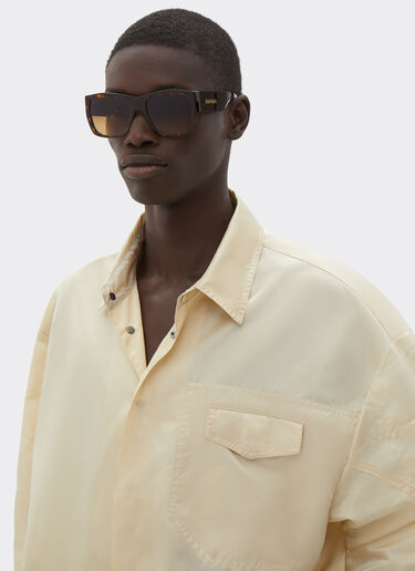 Ferrari Ferrari sunglasses in Havana acetate with polarised brown gradient lenses Tortoiseshell F1264f