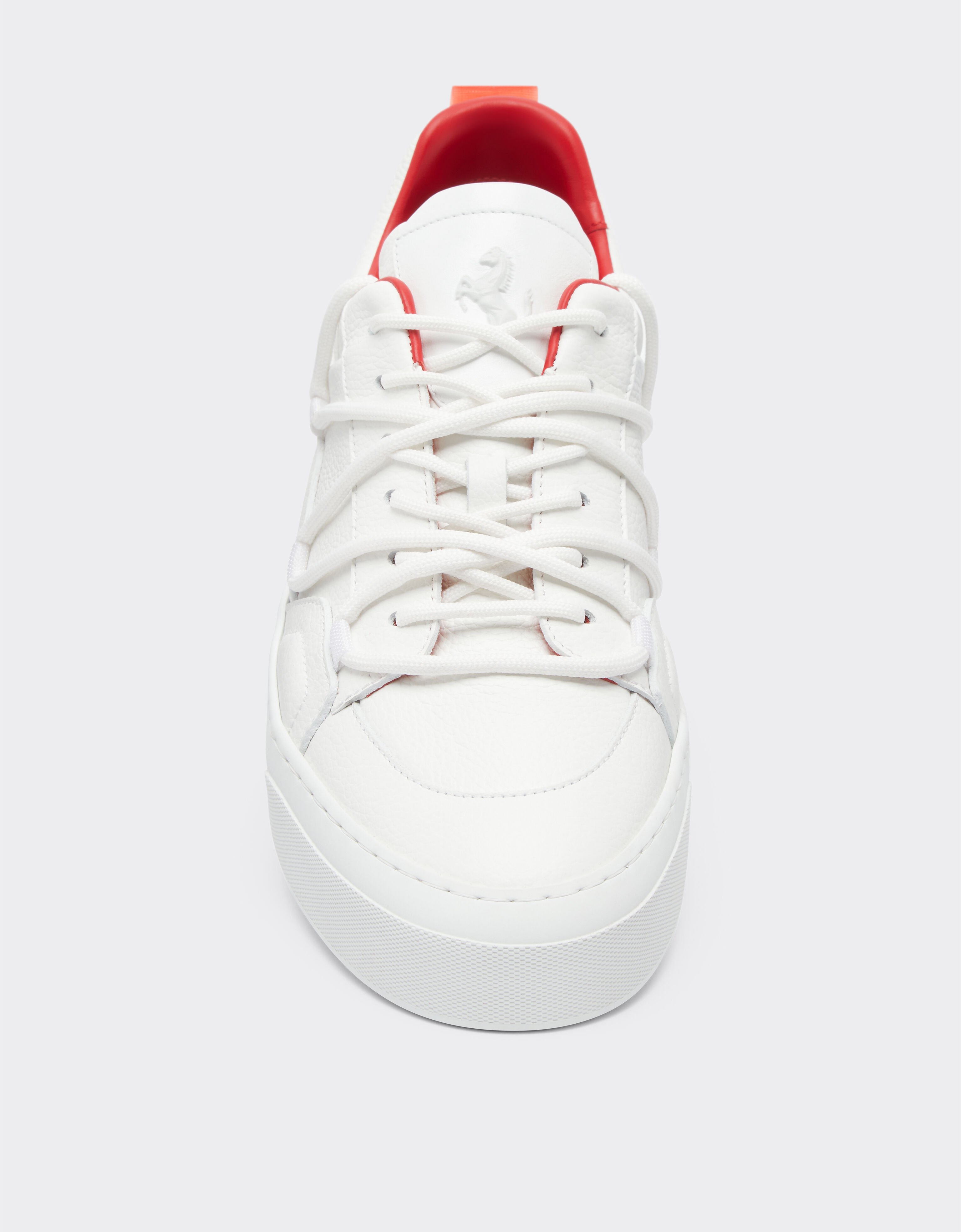 Ferrari Ferrari leather trainers Bianco Sporco 51092f