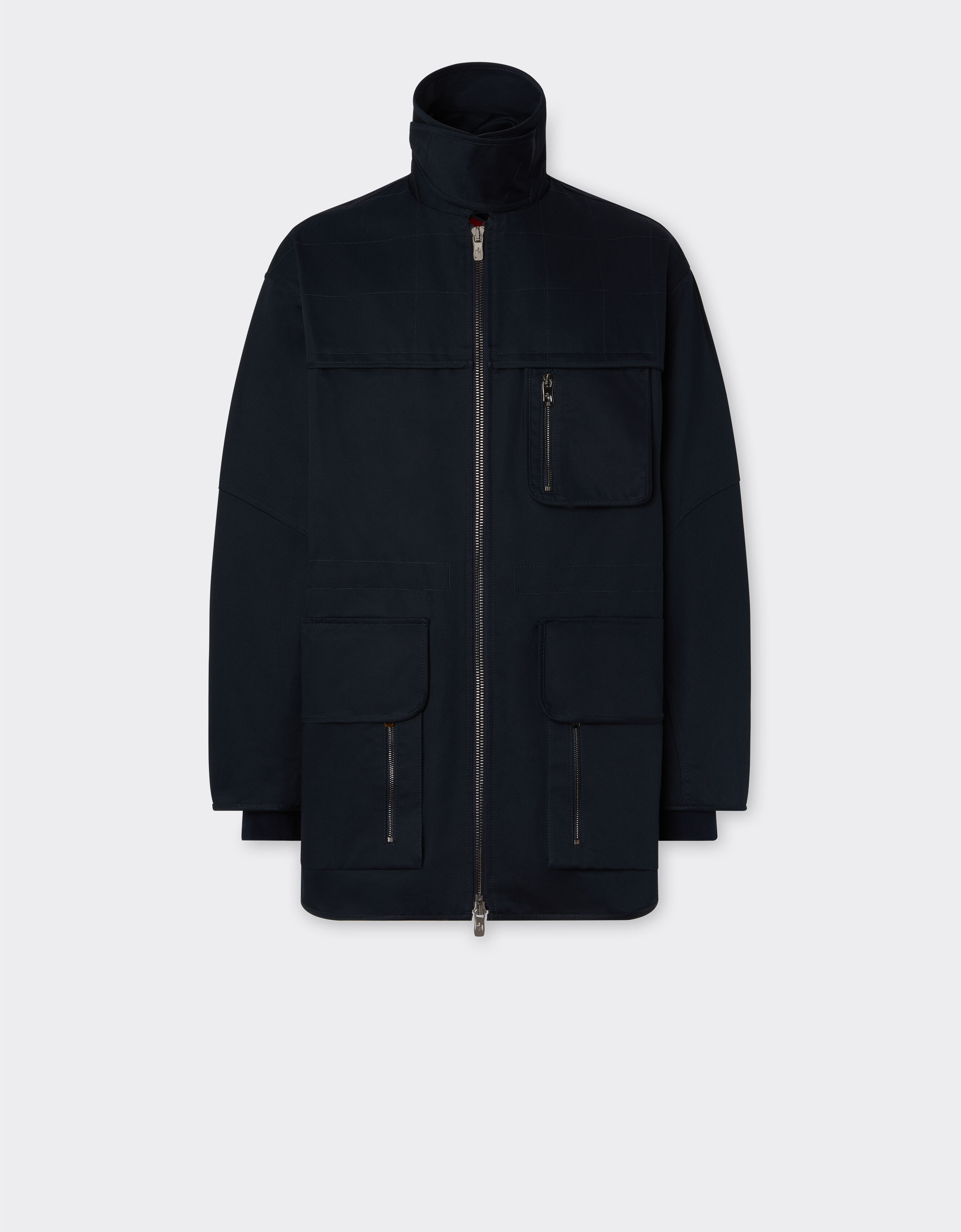 Ferrari Bomber jacket in organic cotton Navy 48254f