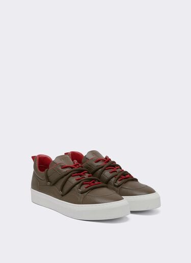 Zapatillas bajas de piel granate Ferrari Zapatillas bajas de piel granate Mimetico CSMLT0006XL00021f