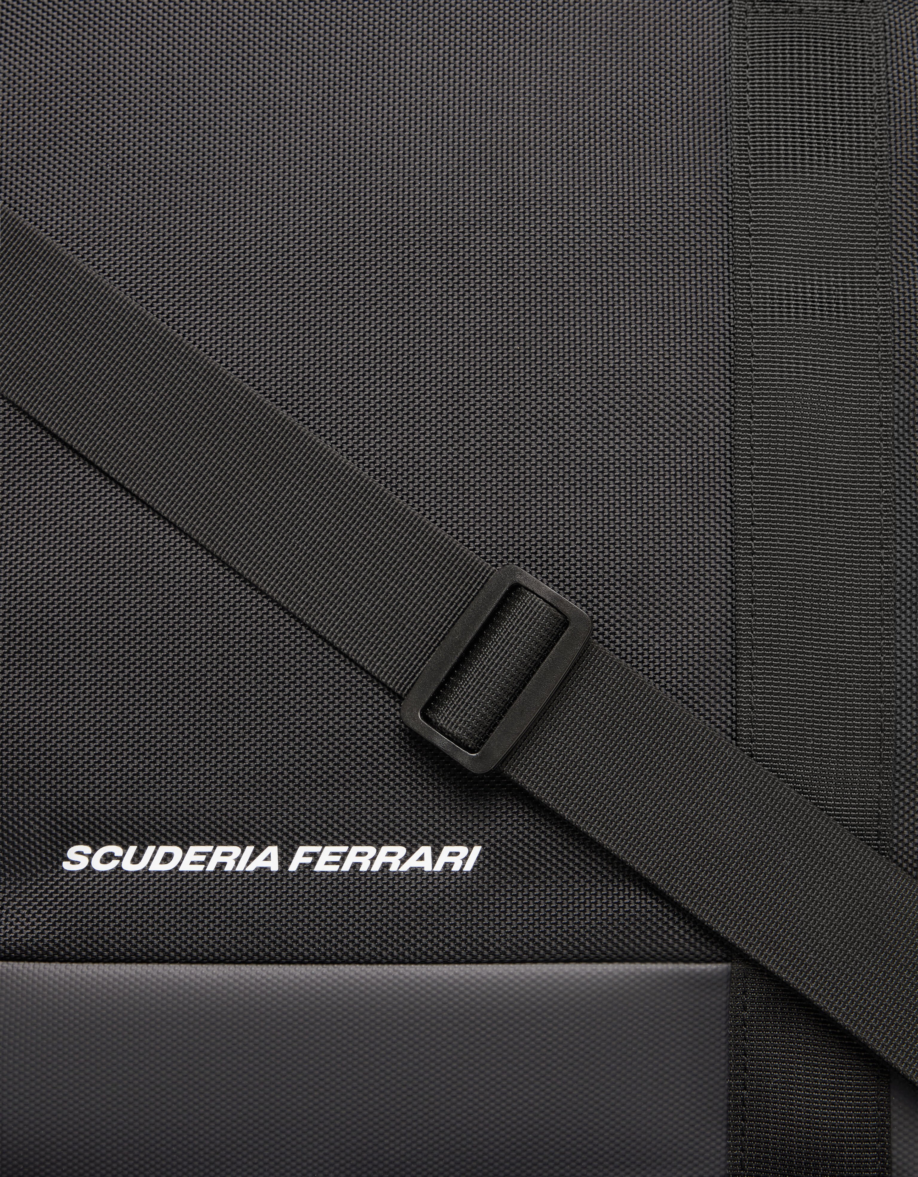 Ferrari Weekender bag in technical fabric Nero SBNWE0003HMM0033f