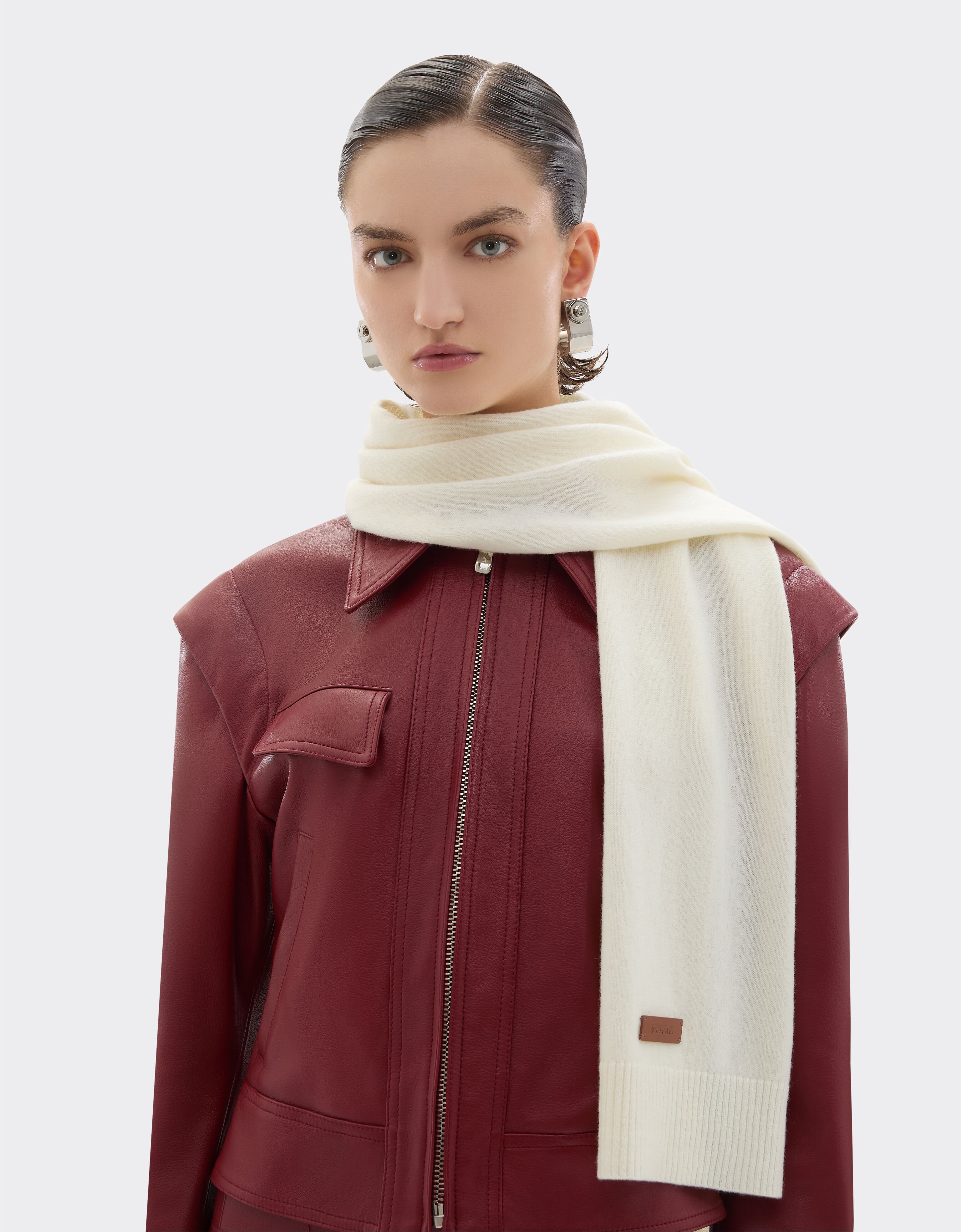 Ferrari Cashmere scarf Oat 21732f
