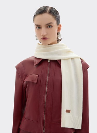 Ferrari Écharpe en cachemire Avoine 21732f