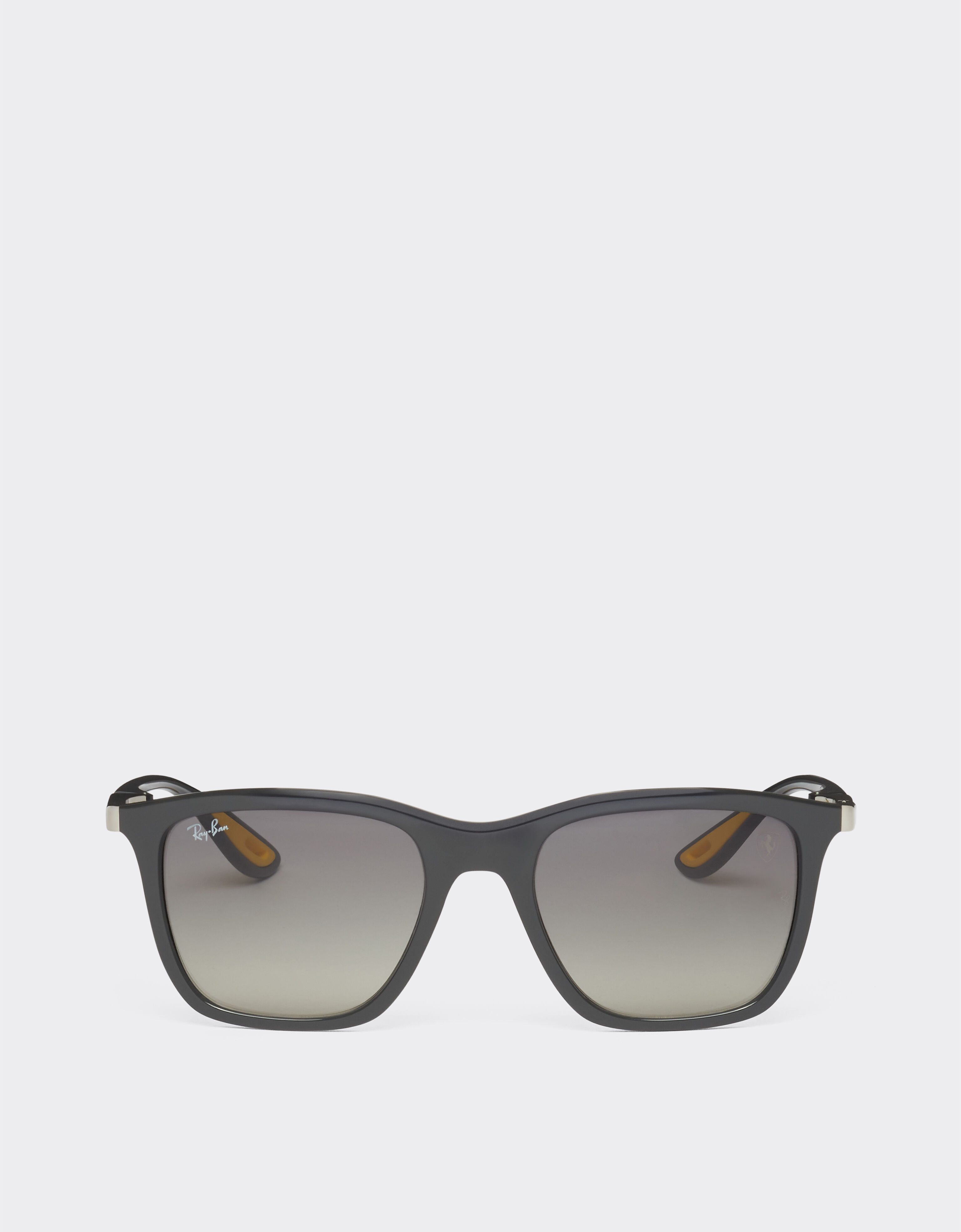 Ferrari Ray-Ban for Scuderia Ferrari 0RB4433M grey sunglasses with gradient grey lenses Black Matt F1257f