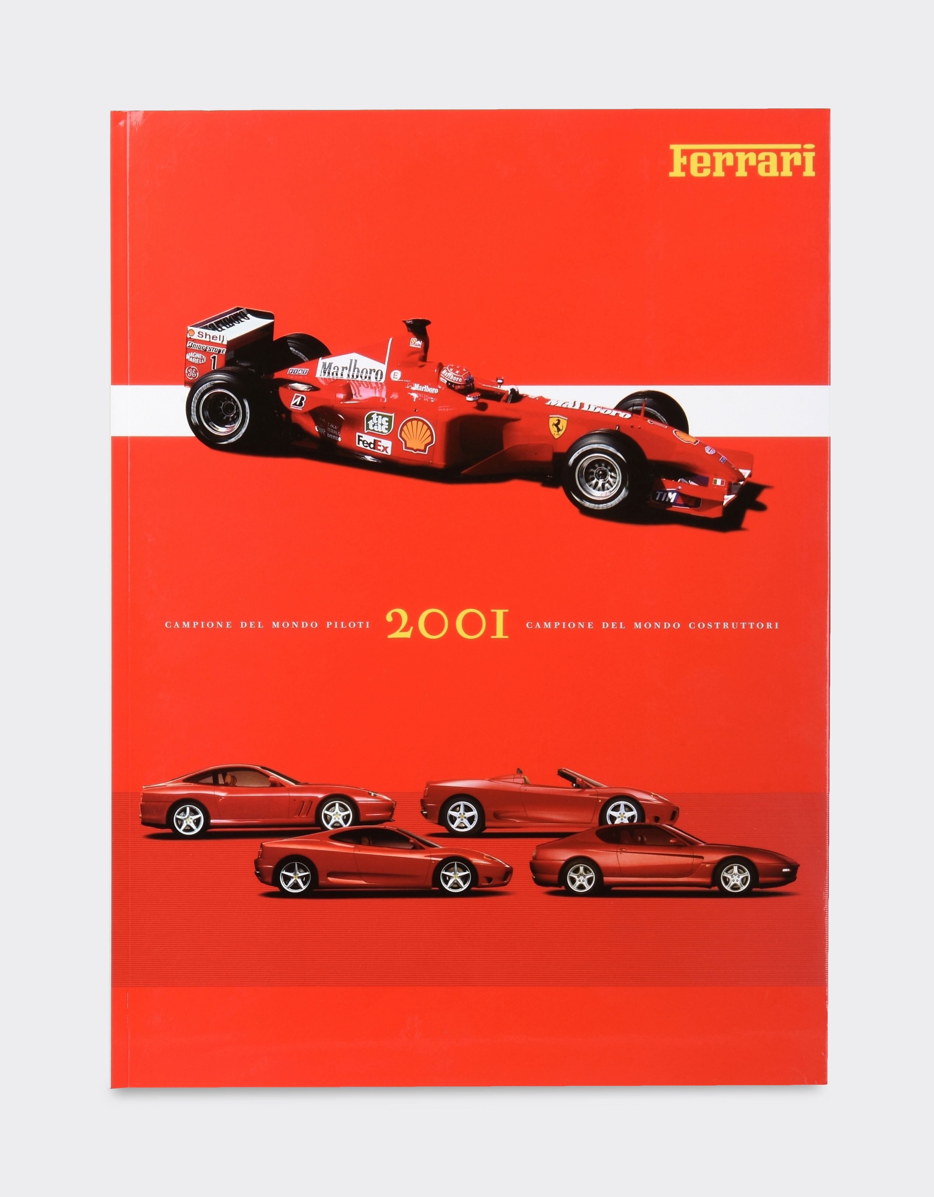 Ferrari Album Ferrari 2001 MULTICOLORE 00619f