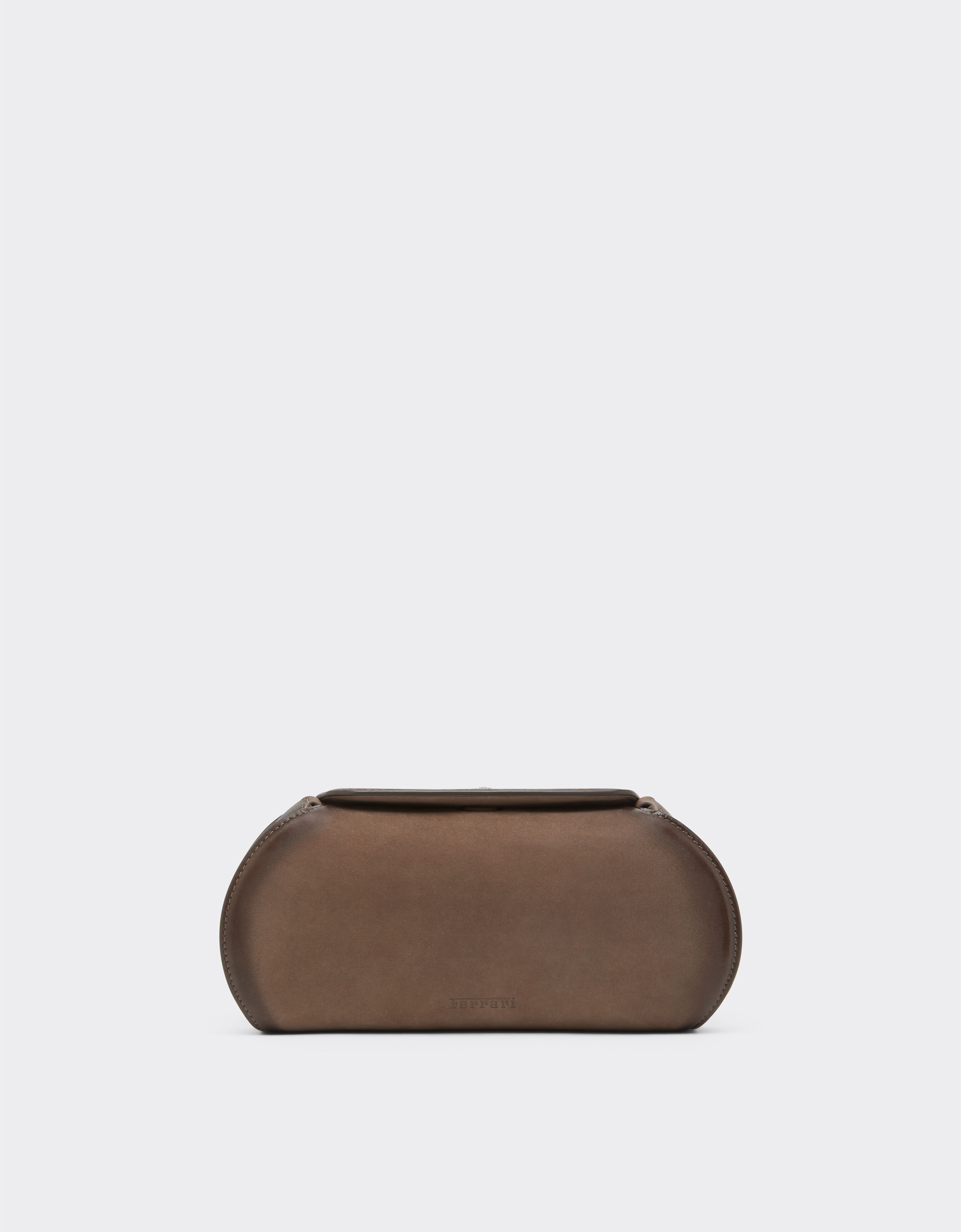 Ferrari Dino wallet in shaded nubuck with shoulder strap Ferrari Ferrari Dino wallet in shaded nubuck with shoulder strap Clay 50396f