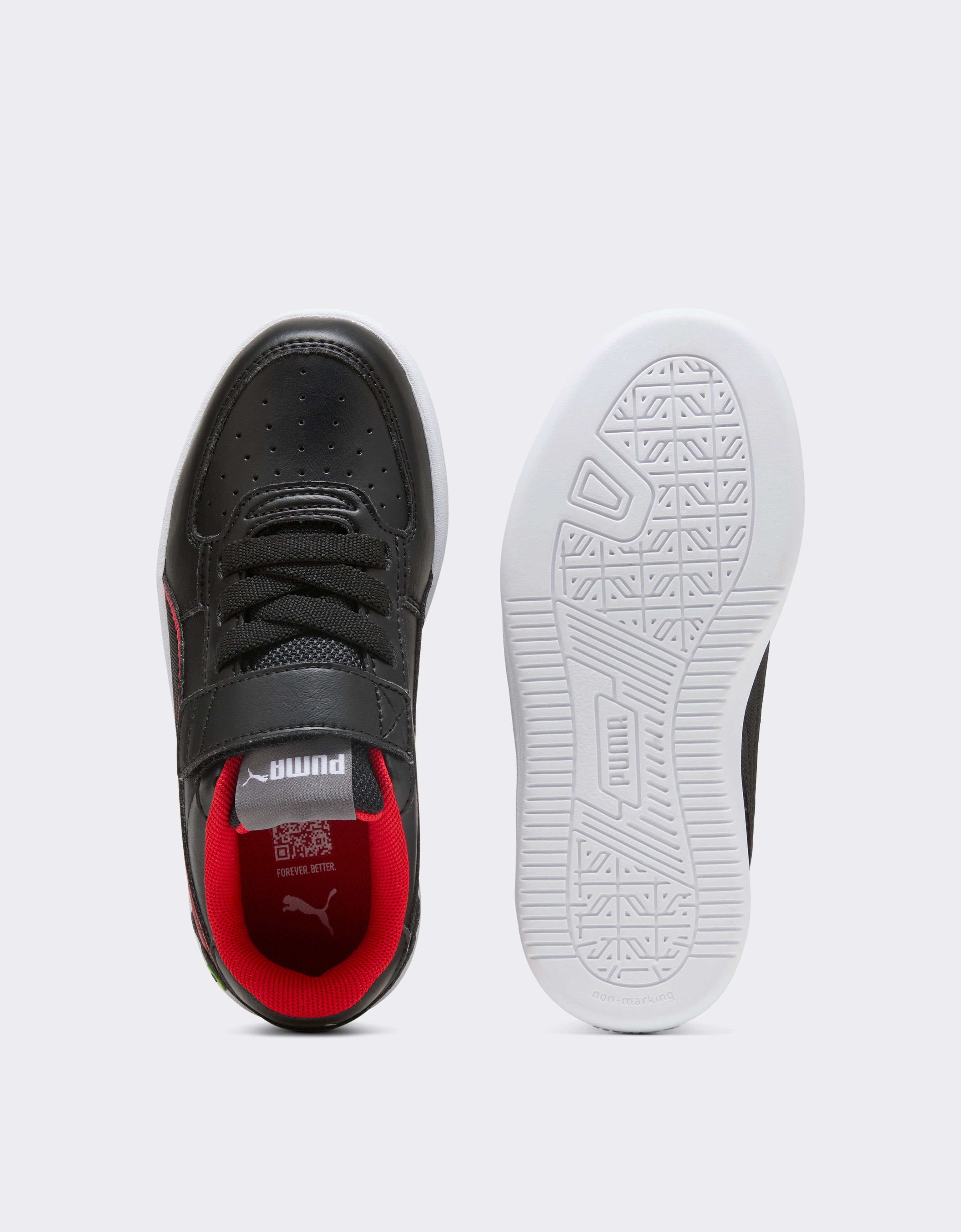 Ferrari Puma shoes for Scuderia Ferrari Caven 2.0 AC+ boy and girl Black LA0BJfK