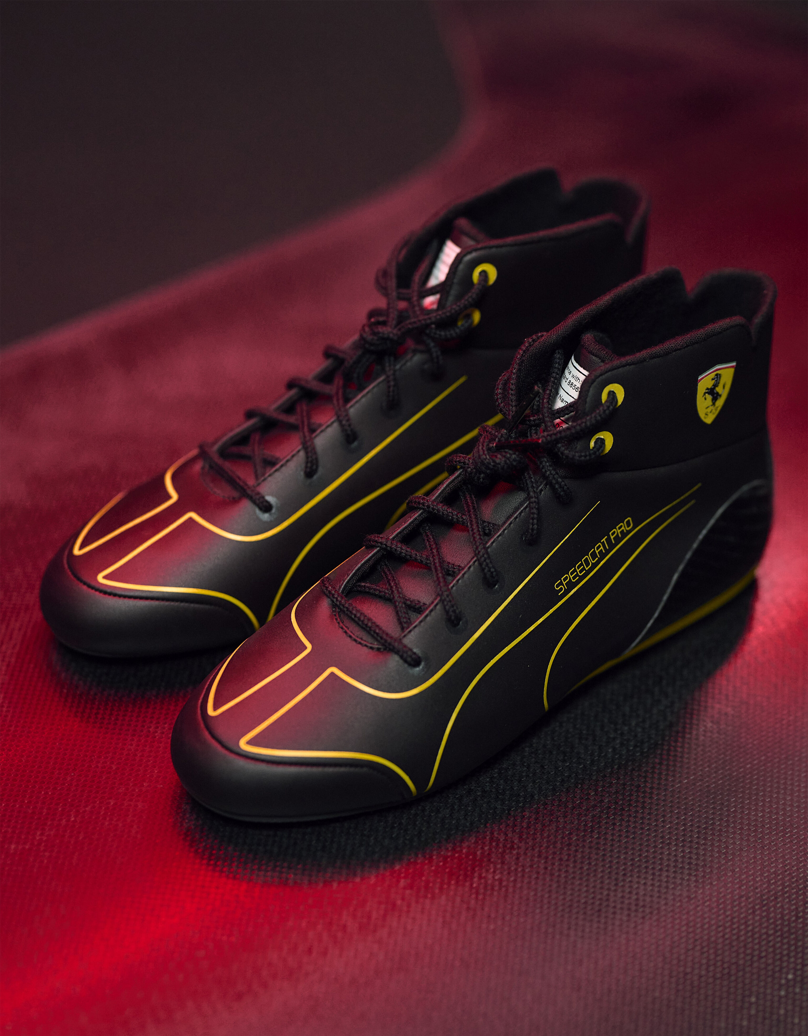 Ferrari Puma Speedcat Pro Trainer für Scuderia Ferrari Monza Sonderausgabe Schwarz F1487f