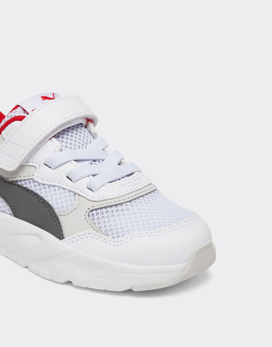 Ferrari Children’s Puma for Scuderia Ferrari Trinity trainers Optical White F1436fK