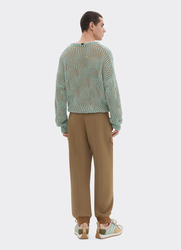 3D cotton sweater Ferrari 3D cotton sweater Granite Green 50124f