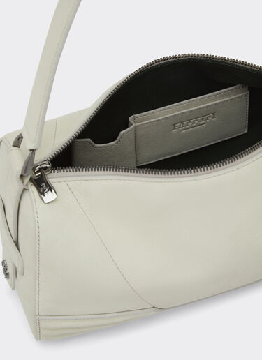 Ferrari Ferrari GT soft shoulder bag in nubuck leather Ecru 22118f