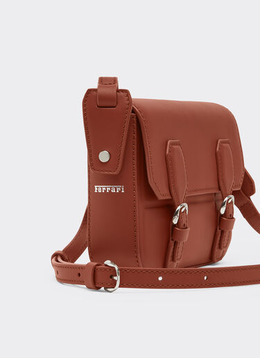 Ferrari Mini leather messenger bag Hide 50004f