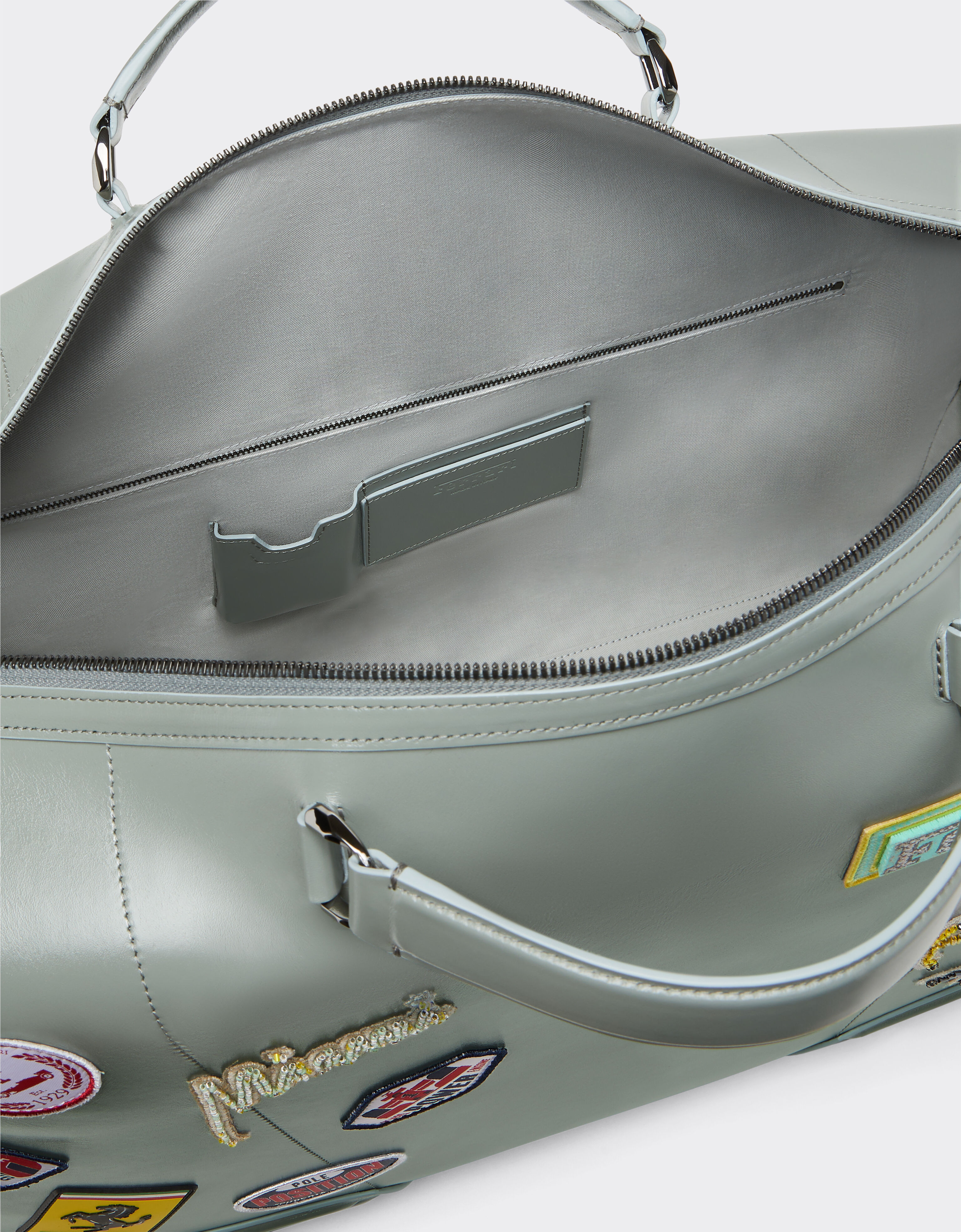 Miami Collection leather duffle bag in Ingrid Ferrari