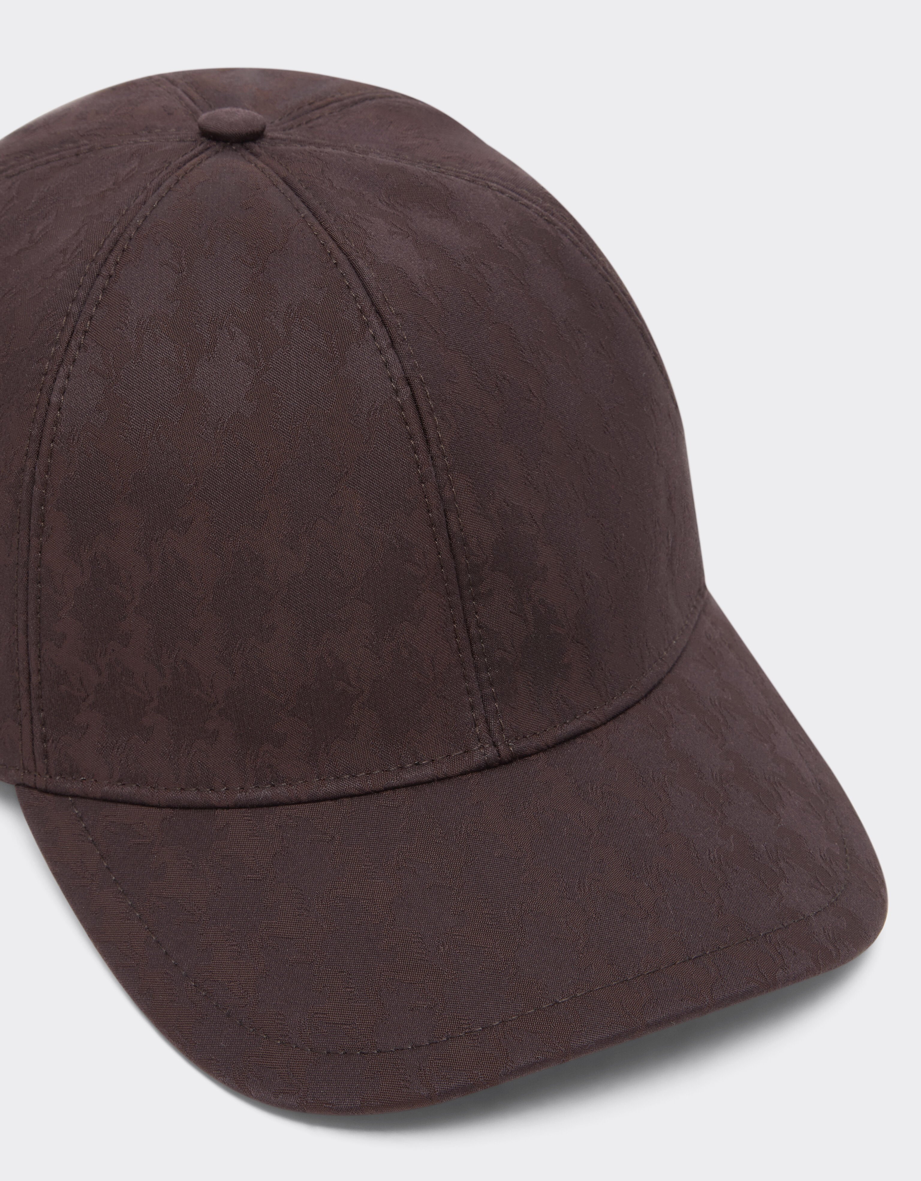 Ferrari Baseball cap with Monogram pony motif Mahogany 22702f